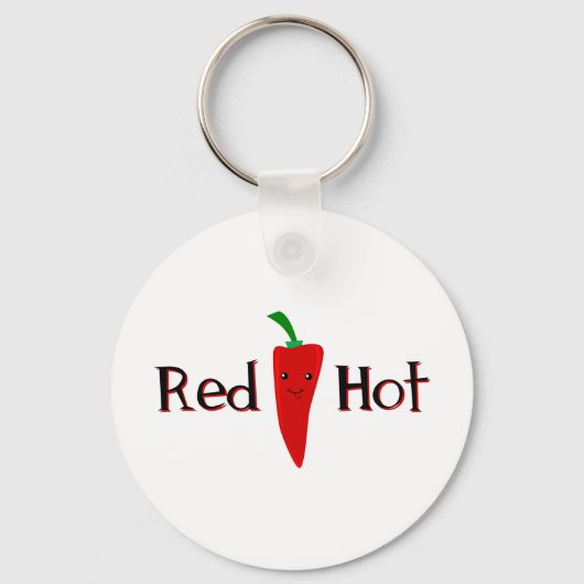 Red Hot Pepper Sleutelhanger (Voorkant)
