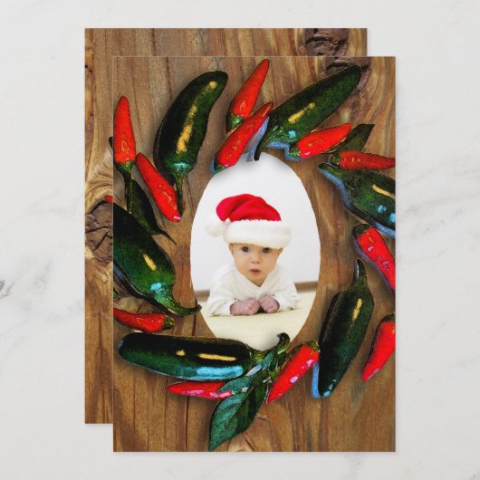 Red Hot Peppers met kerstkaart (Voorkant / Achterkant)