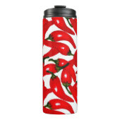 Red Hot Peppers Spicy  Thermosbeker (Voorkant)