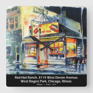 Red Hot Ranch, Chicago (1952-1985) Vierkante Klok