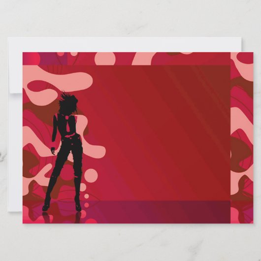 Red Hot Rock Diva III Kaart (Achterkant)