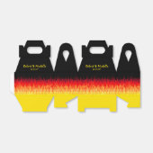 Red Hot Rod Flames Bedankdoosjes (Uitgevouwen)