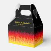 Red Hot Rod Flames Bedankdoosjes (Voorkant Zijde)