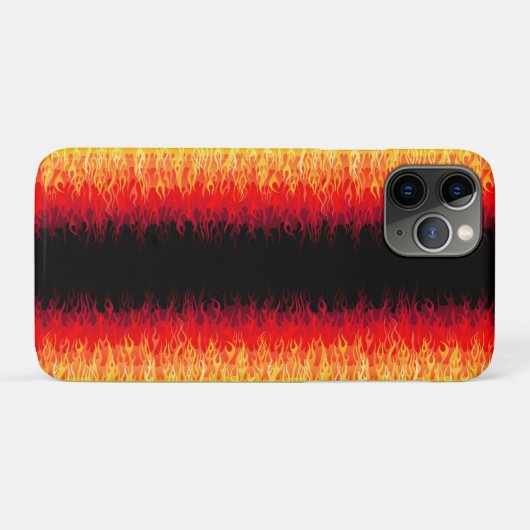 Red Hot Rod Flames Case-Mate iPhone Case (Achterkant (horizontaal))