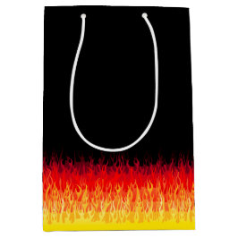 Red Hot Rod Flames Medium Cadeauzakje