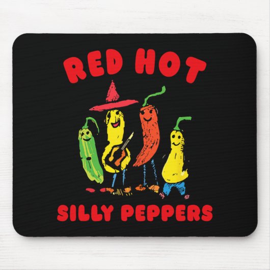 Red Hot Silly Peppers, Funny Muismat (Voorkant)