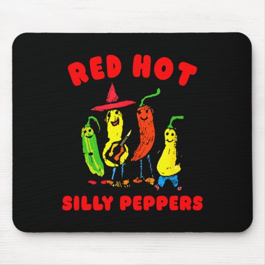 Red Hot Silly Peppers, Funny Muismat (Voorkant)