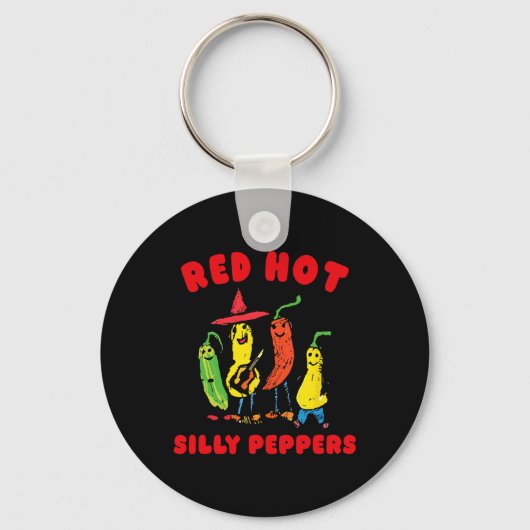 Red Hot Silly Peppers, Funny Sleutelhanger (Voorkant)