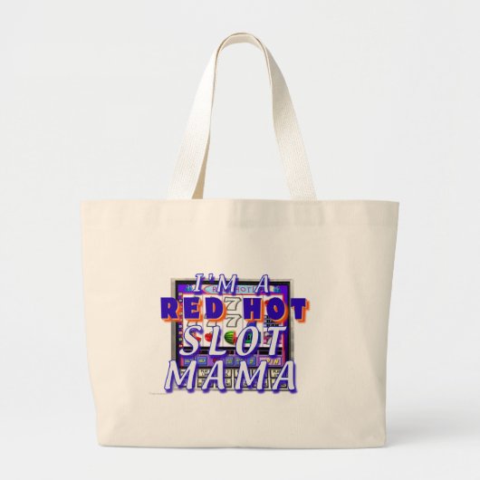 RED HOT SLOT MAMA-CANVAS TAS (Voorkant)