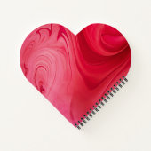 Red Hot Swirls Personalized Notitieboek (Achterkant)