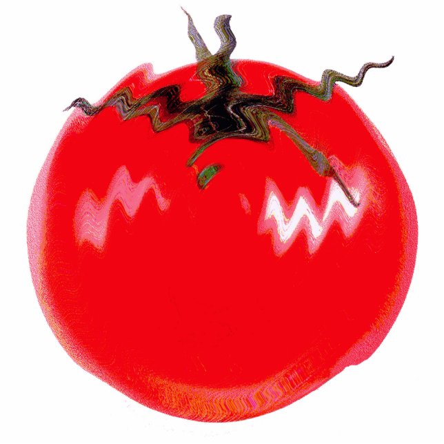 Red Hot Tomato Fotobeeldje Magneet (Voorkant)