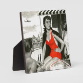 Red Hot Woman Fotoplaat (Voorkant)