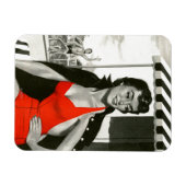 Red Hot Woman Magneet (Horizontaal)