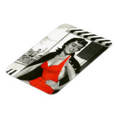 Red Hot Woman Magneet (Linkerzijde)