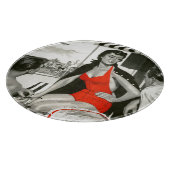 Red Hot Woman Snijplank (Hoek)