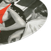 Red Hot Woman Snijplank (Hoek)