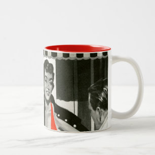 Red Hot Woman Tweekleurige Koffiemok