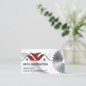 Red House Logo | Zaag Visitekaartje (Staand voorkant)