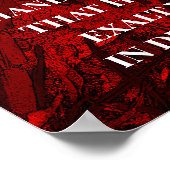 Red Humble Yourself onder God Poster (Hoek)