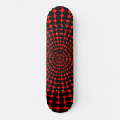 Red Hypno Skateboard (Voorkant)