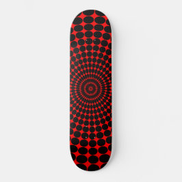 Red Hypno Skateboard