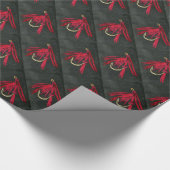"Red Ibis" forel- en vulpapier Cadeaupapier (Hoek)