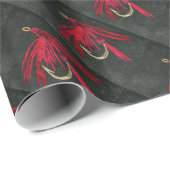 "Red Ibis" forel- en vulpapier Cadeaupapier (Rol Hoek)