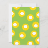 Red Ice Cream Boy Zomer Verjaardagsfeestje Uitnodi Kaart (Achterkant)