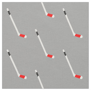 Red Ice Hockey Stick Patroon Stof