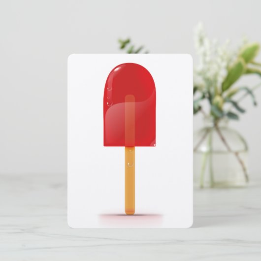 Red Ice Lolly (Staand voorkant)