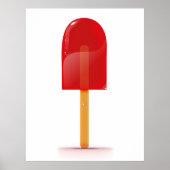 Red Ice Lolly Poster (Voorkant)