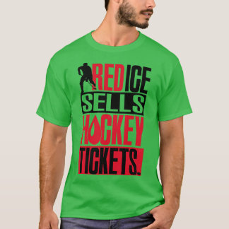 Red Ice verkoopt hockeytickets T-shirt
