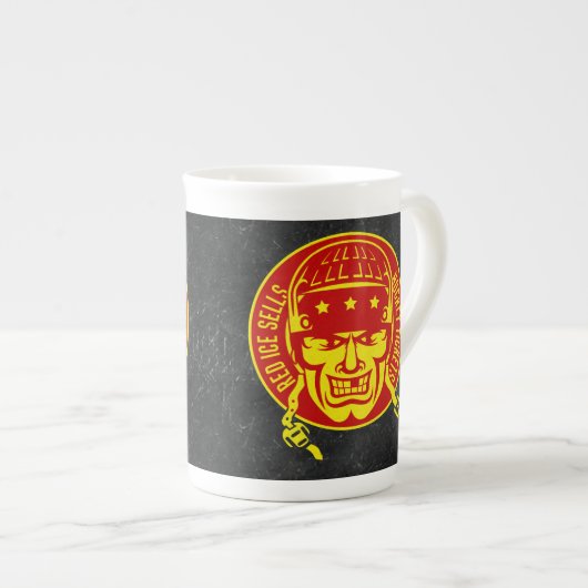 Red Ice verkoopt ijskast-snijkaartjes Porselein Kop (Voorkant rechts)