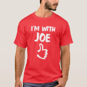 Red ik ben bij Joe shirt (Voorkant)