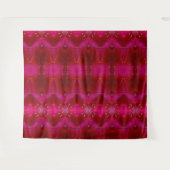 Red Ikat Wandkleed (Voorkant (horizontaal))