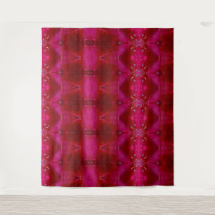 Red Ikat Wandkleed