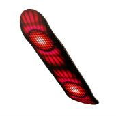 Red Impulse drive "Hoverboard Graphic" skateboard (Voorkant)