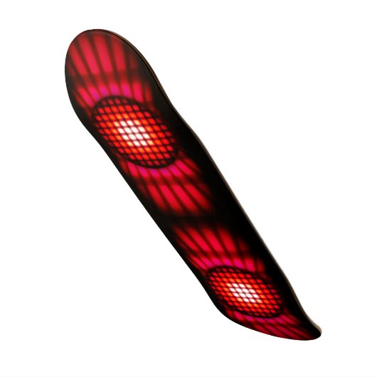 Red Impulse drive "Hoverboard Graphic" skateboard (Voorkant)