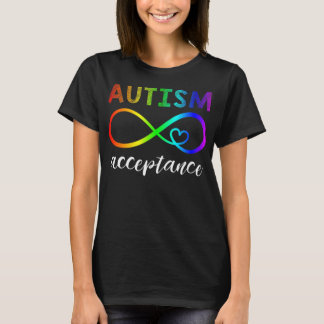 Red In plaats van Autism Shirt Autism Acceptatie T