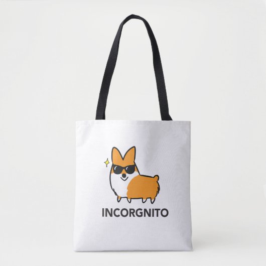 Red Incorgnito Premium Canvas tas (Voorkant)