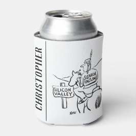 Red Indian op Horseback in Silicon Valley Blikjeskoeler