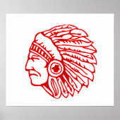 Red Indianus Poster (Voorkant)