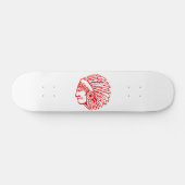 Red Indianus Skateboard (Horizontaal)