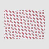 Red Inflatable Kayak Fun Whitewater Theme Tissuepapier (Voorkant)