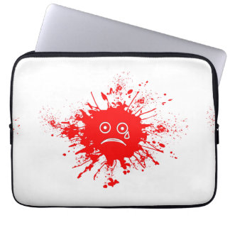 Red Ink Bloch Laptop Sleeve