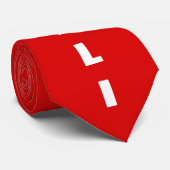 RED Iran "TEAM MELLI"-Stropdas Stropdas (Opgerold)