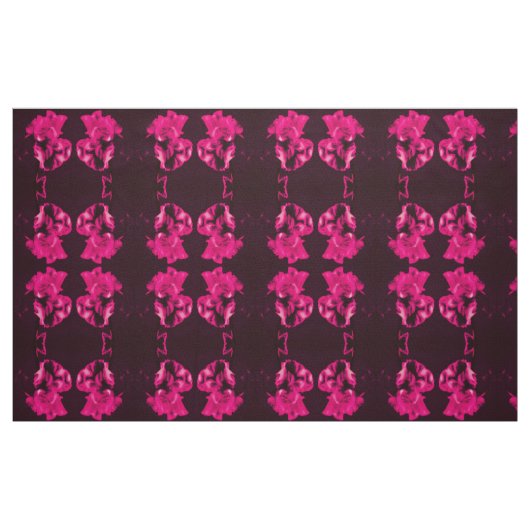 Red Iris Fabric Stof (Fat Quarter)