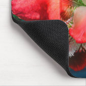 Red Iris Mousepad Muismat (Hoek)