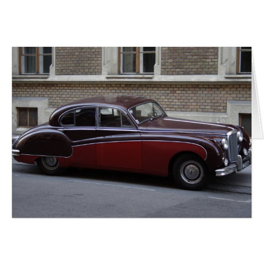 Red Jaguar Mark IX (Voorkant Horizontaal)