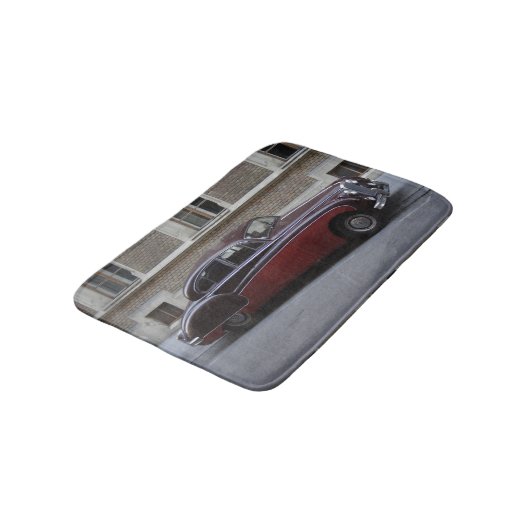 Red Jaguar Mark IX Badmat (Gekanteld)